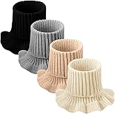 JenPen Winter Fake Turtleneck for Women Dickey Collar Knitted Detachable Half Top Mock High Turtleneck Neck Warm Faux Collar