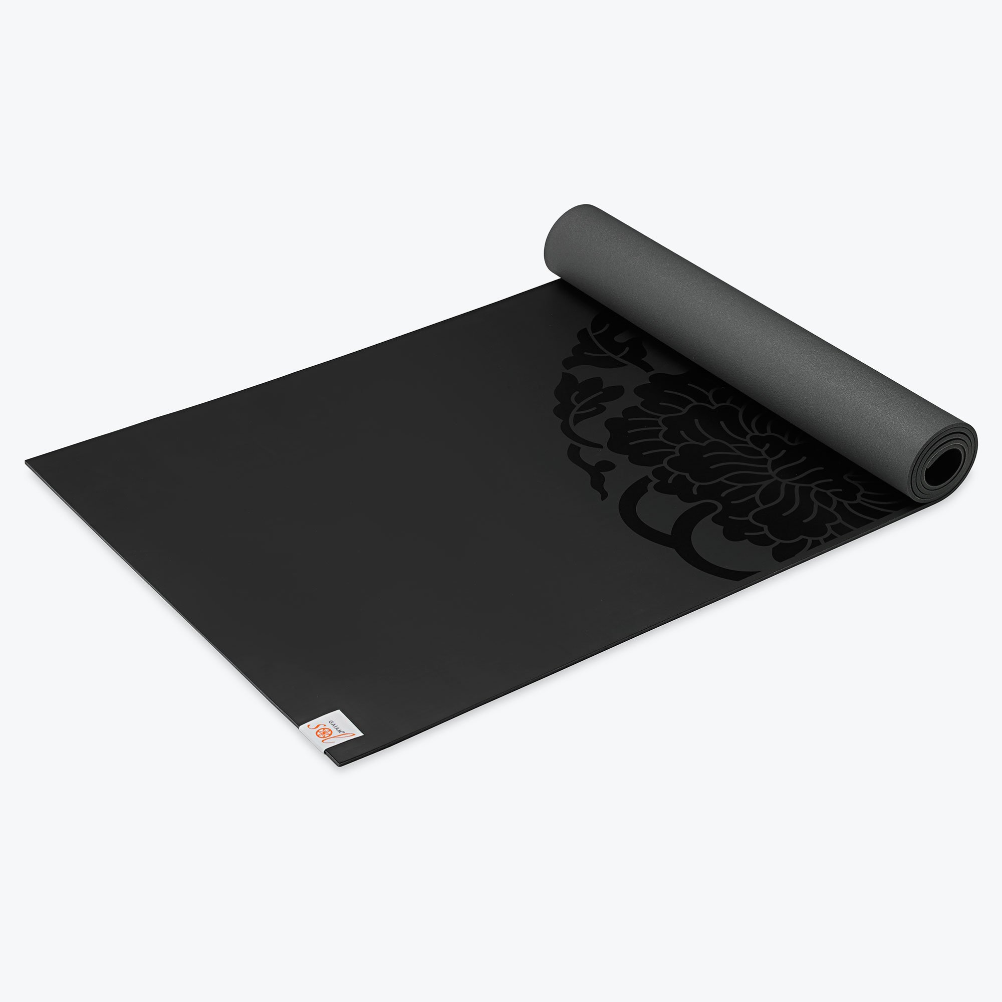 Gaiam Sol Dry-Grip Yoga Mat for Hot Yoga and Heated Exercises