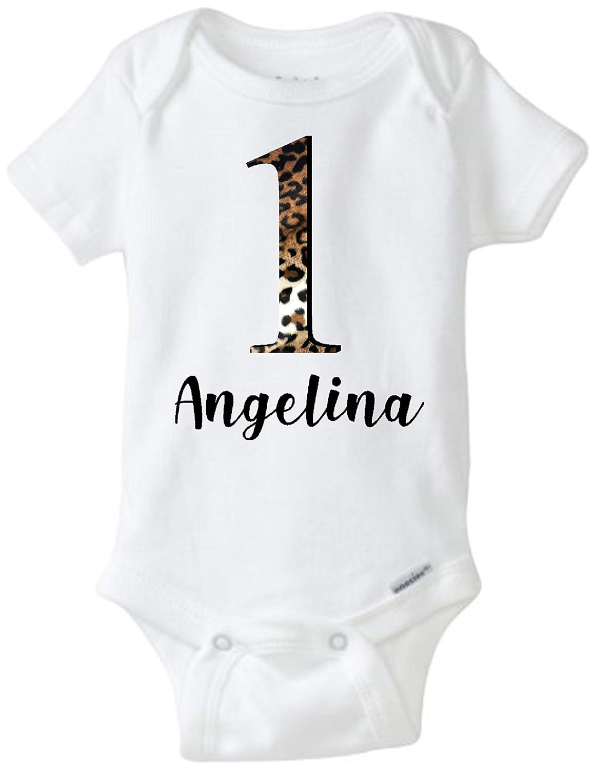 cheetah baby onesie