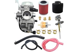 Anxingo KLF300 Carburetor Replacement for Kawasaki Bayou 300 KLF300B 2x4 1986-2004 KLF300C 4x4 1989-2004