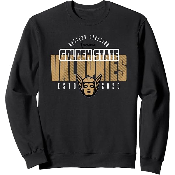 WNBA Official Golden State Valkyries Team Streamline T-Shirt - Lightweight, Classic Fit