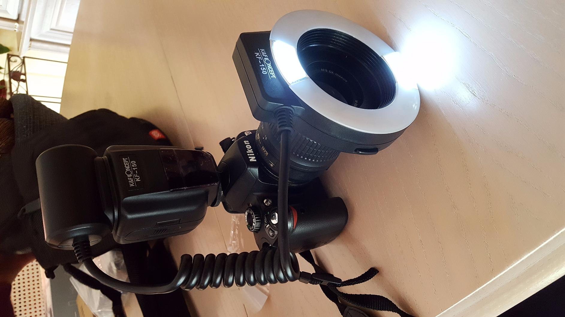 KF150 Macro Flash Annulaire pour Nikon K&F Concept