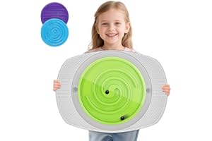 KALAGEEN Balance Board Maze for Kids Sensory Training - 20" Wobble Board to Develop Coordination & Reduce Screen Time - 3 Difficulty Levels for More Fun - Ideal Load 100lbs - Meaningful Gift for Children