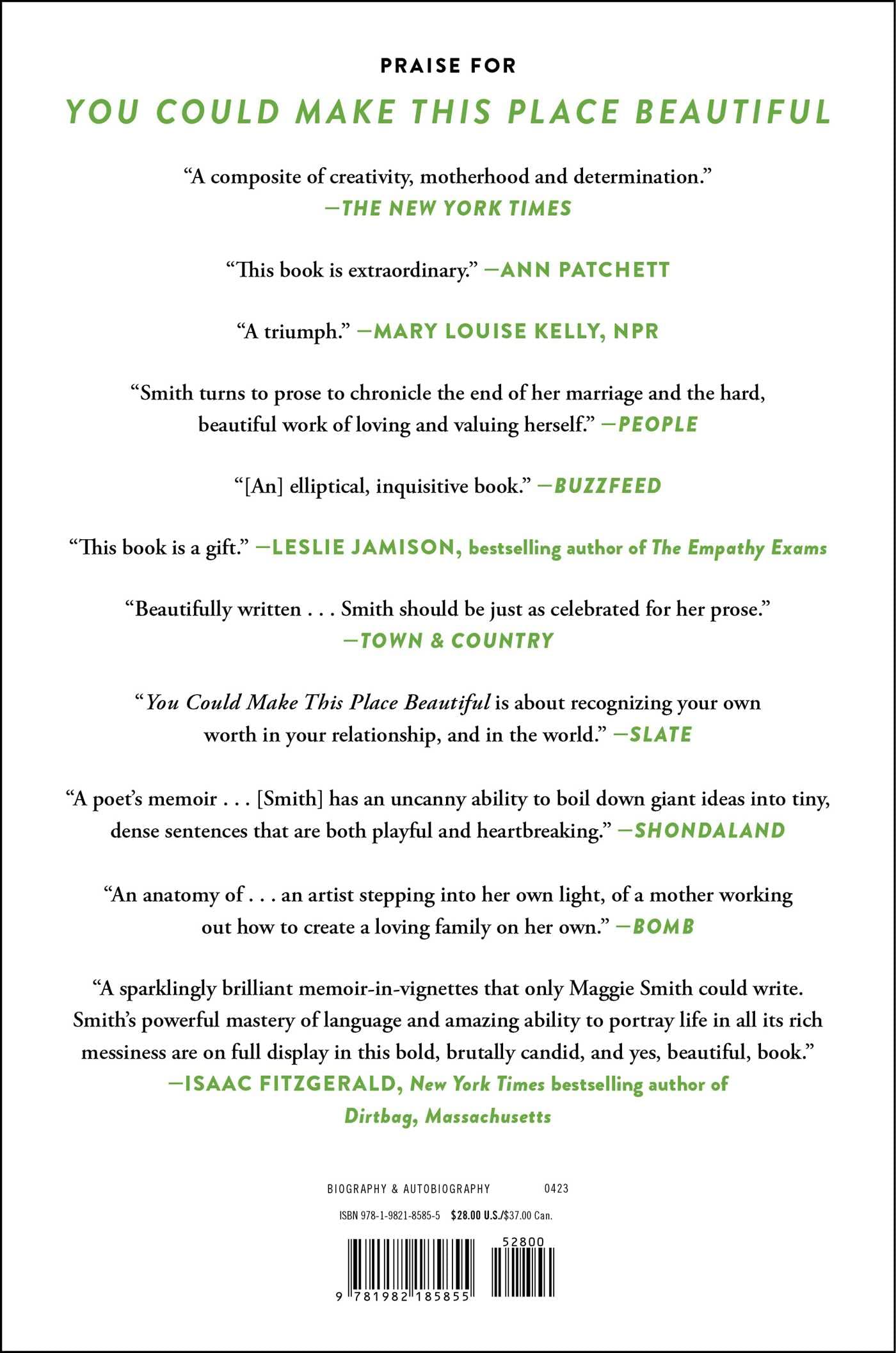 You Could Make This Place Beautiful: A Memoir You Could Make This Place Beautiful: A Memoir Hardcover Kindle Audible Audiobook Paperback Audio CD