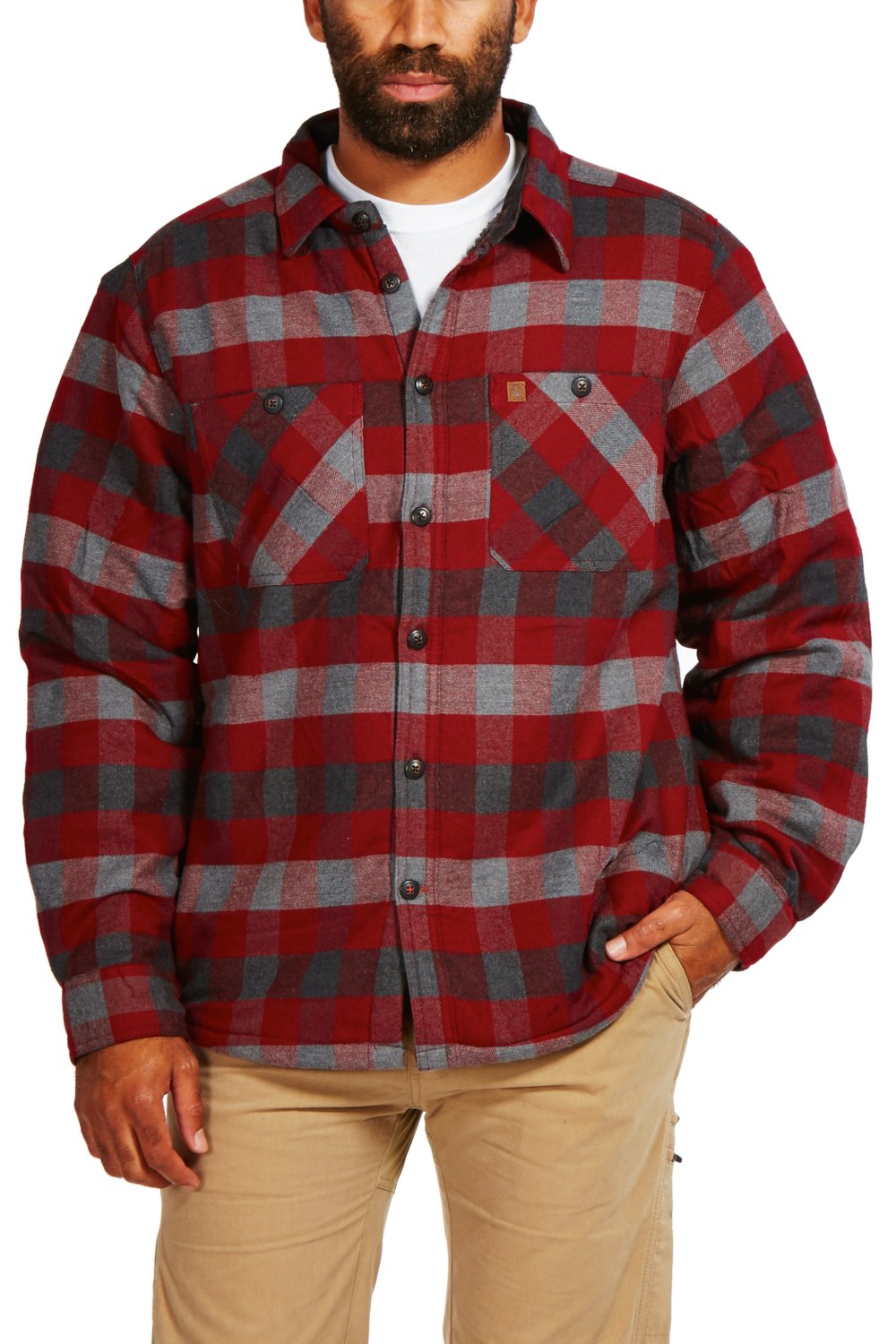 coleman flannel shirt jacket
