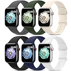6 Pack Sport Bands Compatible with Apple Watch Band