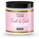 The Mane Attraction Twist &amp; Curl Defining Cream &ndash; 8oz | Lightweight Curl Enhancer for Natural Hair | Frizz Control + Moisture for Twist Outs and Braid Outs