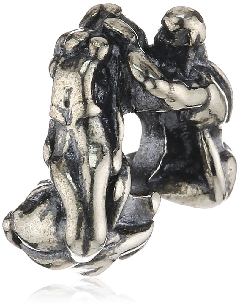 Trollbeads Mermaid and Sailor 11468 Silver Charm