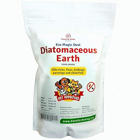 Casa De Amor Eco Magic Food Grade Diatomaceous Earth Effective Organic Eco Friendlly Safe Pest Control 900g