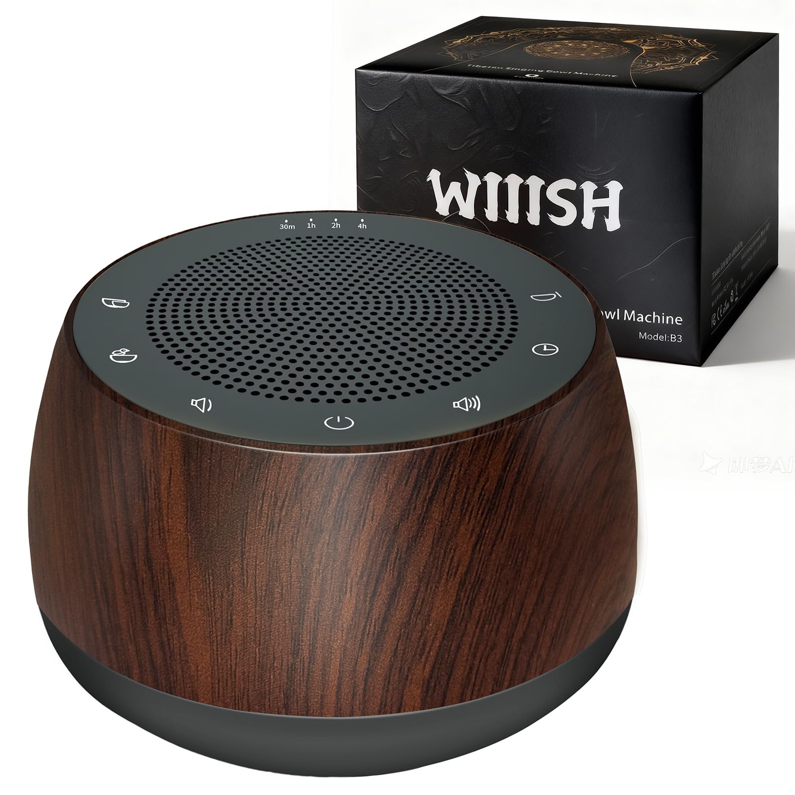 Photo 1 of Electronic Tibetan Singing Bowl,Frequency Generator for Healing,Meditation Sound Machine, 9 Healing Frequencies,4 Timers and Luminous Button,Yoga, Relaxation, Reiki