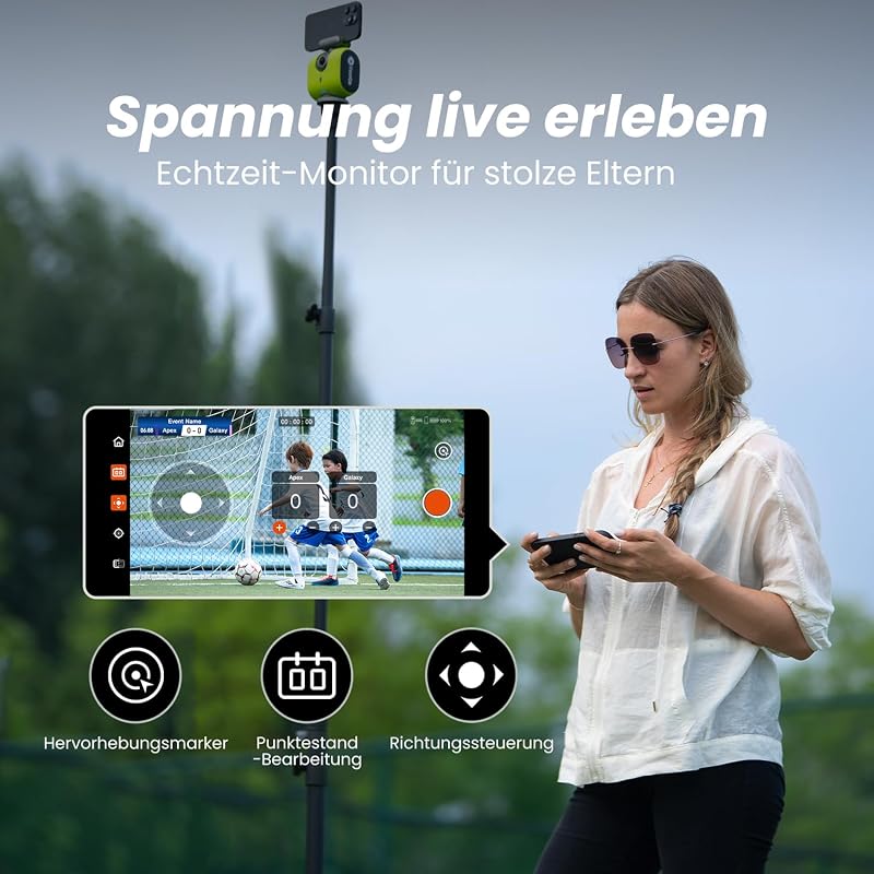 Chameleon KI-Sportkamerasystem - Auto-Tracking Fußball & Basketball — Foto 6 von 8