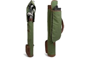 Littlefield & Co., Sunday Golf Club Bag, Small Golf Bag for a Few Clubs, Lightweight Basic Carry Bags, Practice & Travel Cart for Men & Women, Driving Range Carrier Accessories