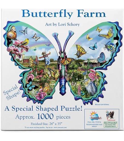 Amazon.com: SUNSOUT INC - Butterfly Migration - 1000 pc Special