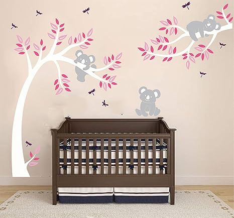koala nursery decor for baby girl