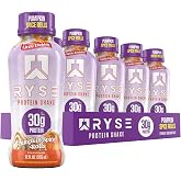 RYSE Protein Shake - Little Debbie Pumpkin Spice Rolls - 30g Protein Ready to Drink - 160 Calories, Zero Added Sugar, Gluten Free - Smooth &amp; Delicious Nostalgic Flavors - 12 Fl Oz (12 Pack)