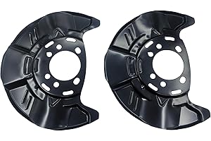 1A-NBY Pair Front Brake Backing Panel Dust Shield For 2008-2018 Subaru Forester For 2008-2016 Impreza For 2013-2015 XV Crosstrek For 2016-2017 Crosstek 26290-AG000