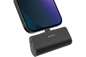 ATGIH Portable Charger for iPhone,3500mAh Ultra-Compact Small Power Bank Compatible with iPhone 6/7/8/SE/11/XR/12/12 Pro Max/13/13 Pro Max/14/14 Pro Max/14 Plus/Airpods Series（Black）