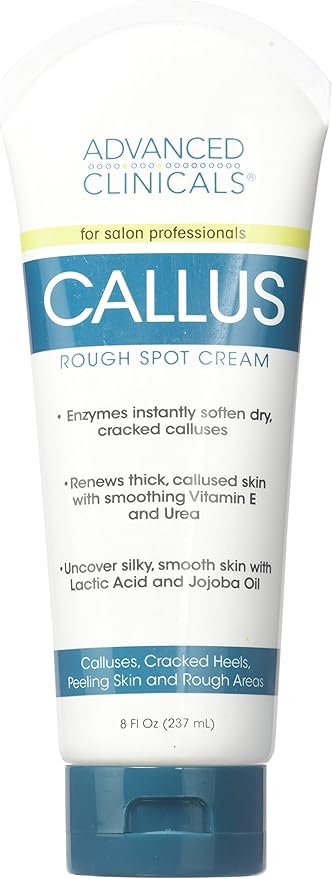 Advanced Clinicals 8oz Callus Cream 