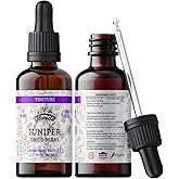 FLORIDA HERBS Juniper Tincture Alcohol-Free, Organic Juniper Berry Extract (Juniperus communis) - Non-GMO in Cold-Pressed Organic Vegetable Glycerin - 2 oz