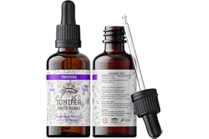 FLORIDA HERBS Juniper Tincture Alcohol-Free, Organic Juniper Berry Extract (Juniperus communis) - Non-GMO in Cold-Pressed Organic Vegetable Glycerin - 2 oz