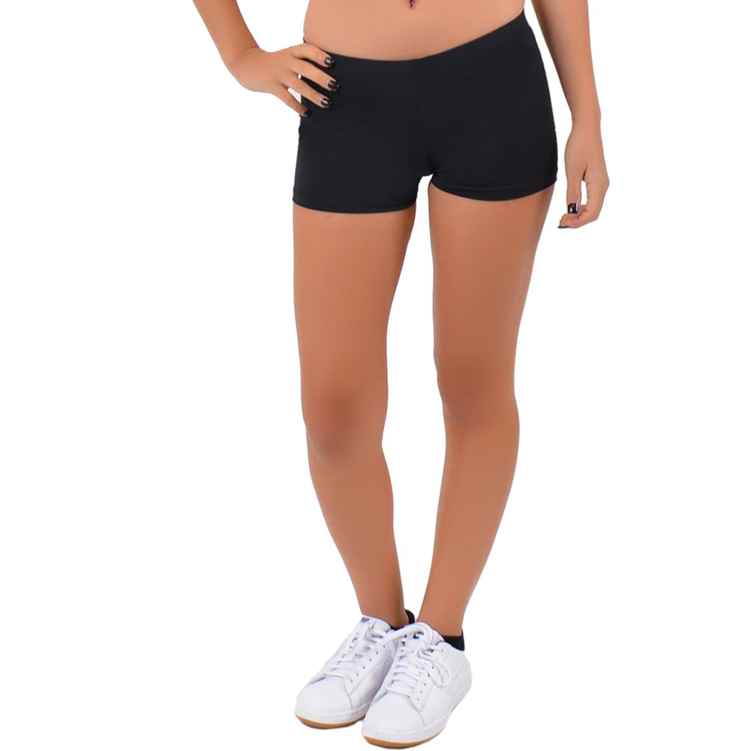 Teamwear Nylon/Spandex Booty Shorts 