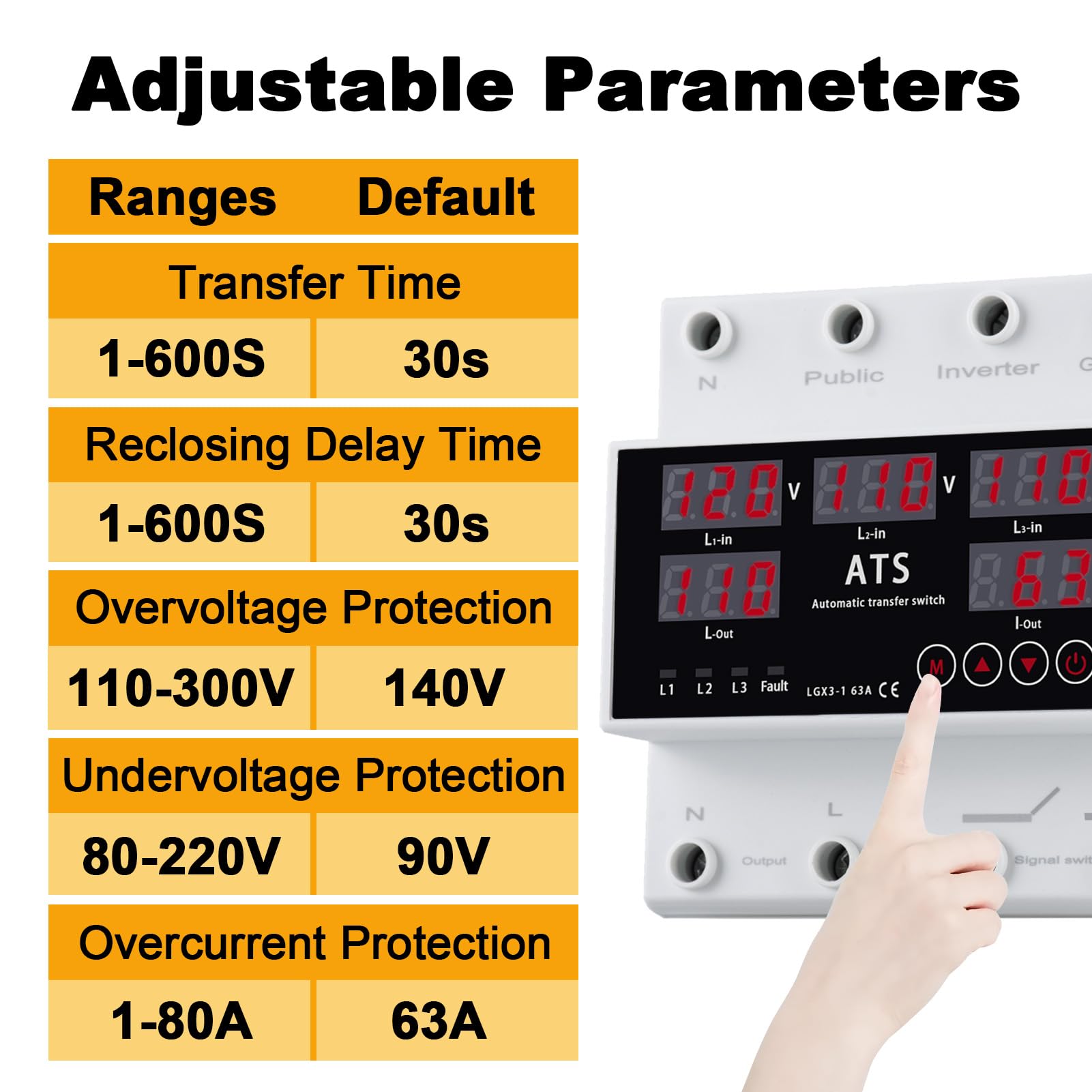 Mua Automatic Transfer Switch,Automatic Switching Between Utility Power ...