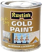 Rustins Gold Paint 500 ml Gold Paint Quick Drying view 1