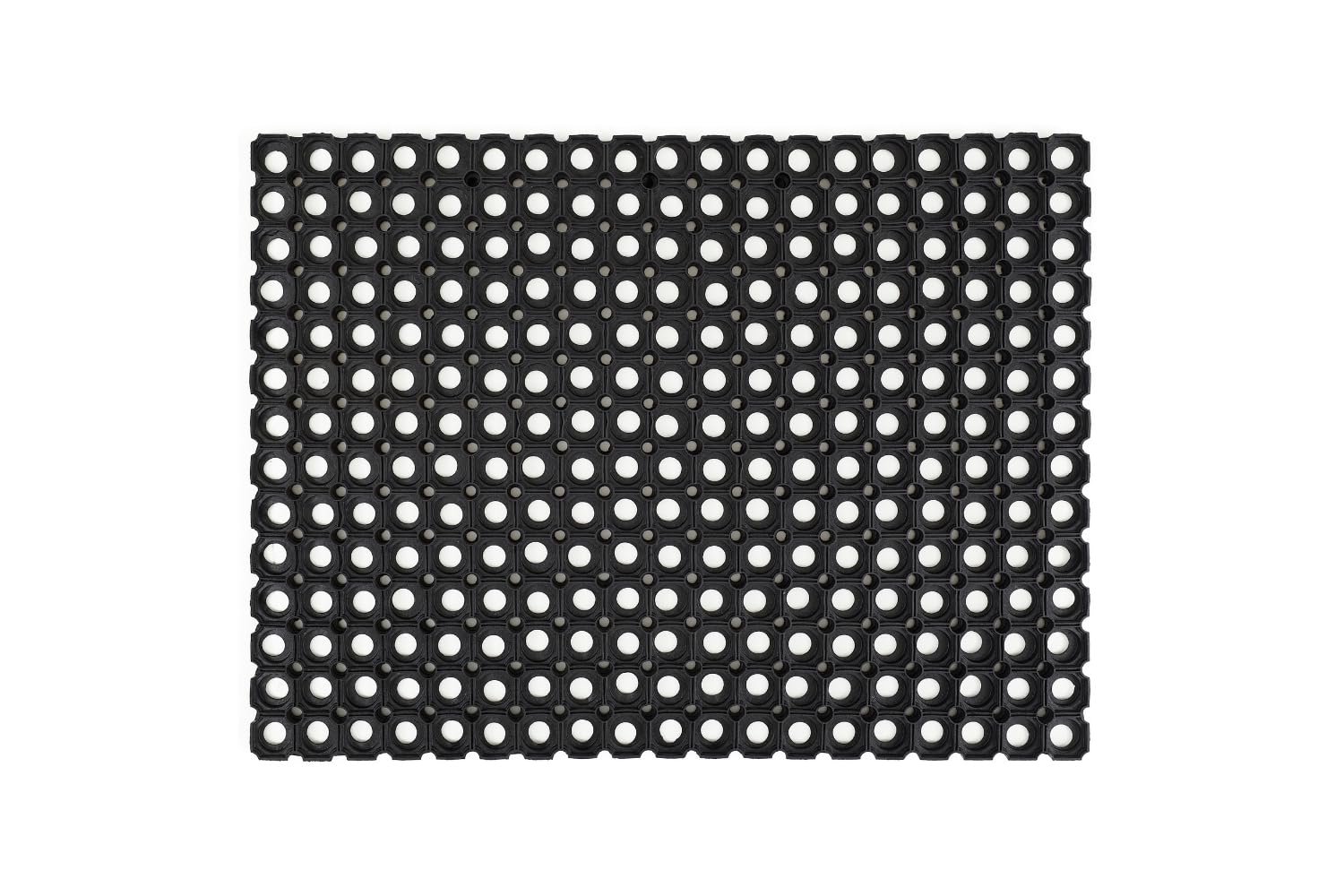 andiamo Doormat Made of Soft Rubber - Doormat House Entrance - Rubber Mat for Outdoor Use - Easy Care, Weatherproof and Can Be Cut to Size - Fall Protection Mats Outdoor - Dirt Trapper Mat 40 x 60 cm