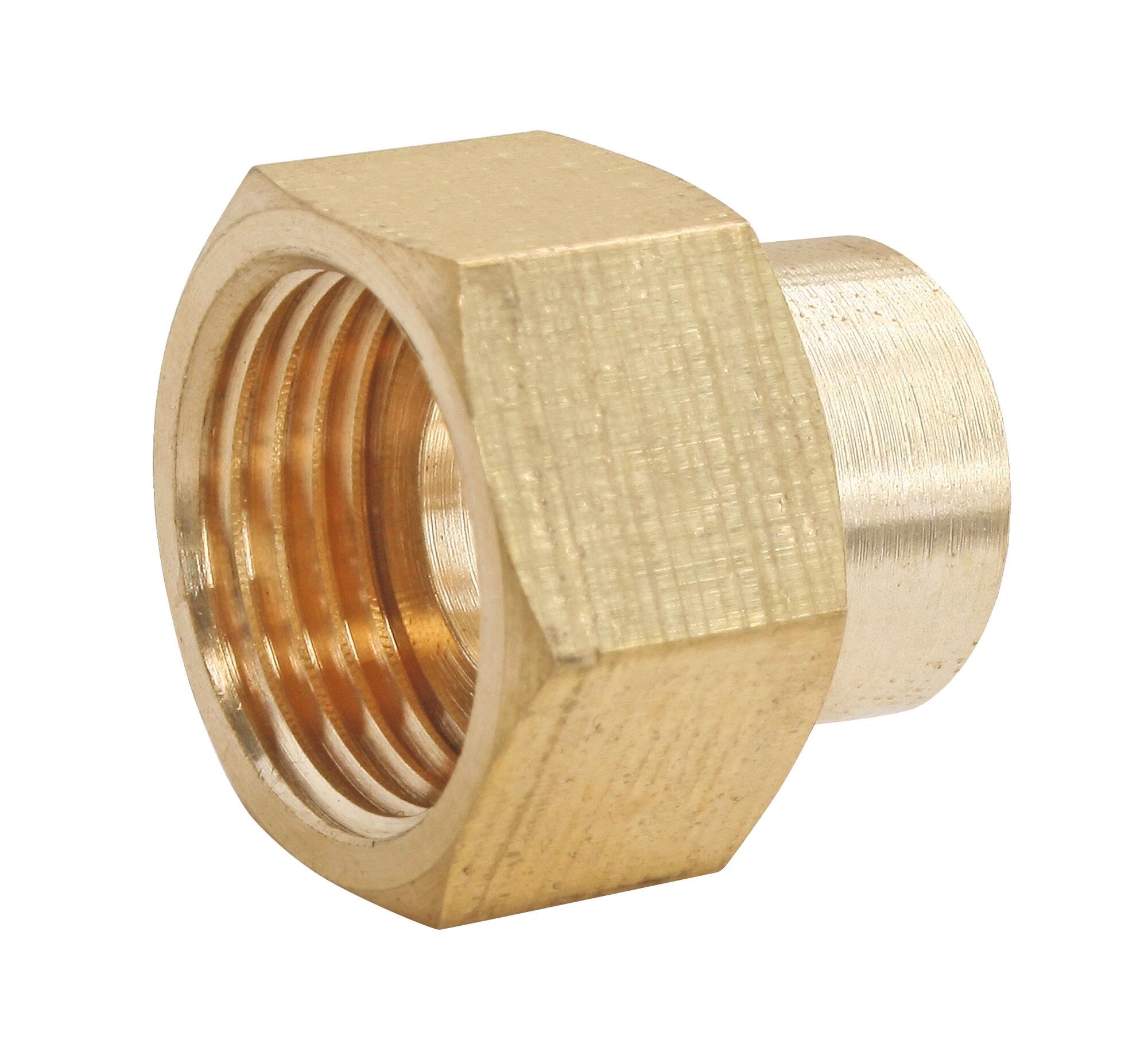 SOMATHERM FOR YOU //358-14-15 Racc.2P DRT Ø14 / Ecr.15/21 Soldering Copper fitting-Ø14 Straight Coupling nut Rotating Brass 15/21, Gray, Unite