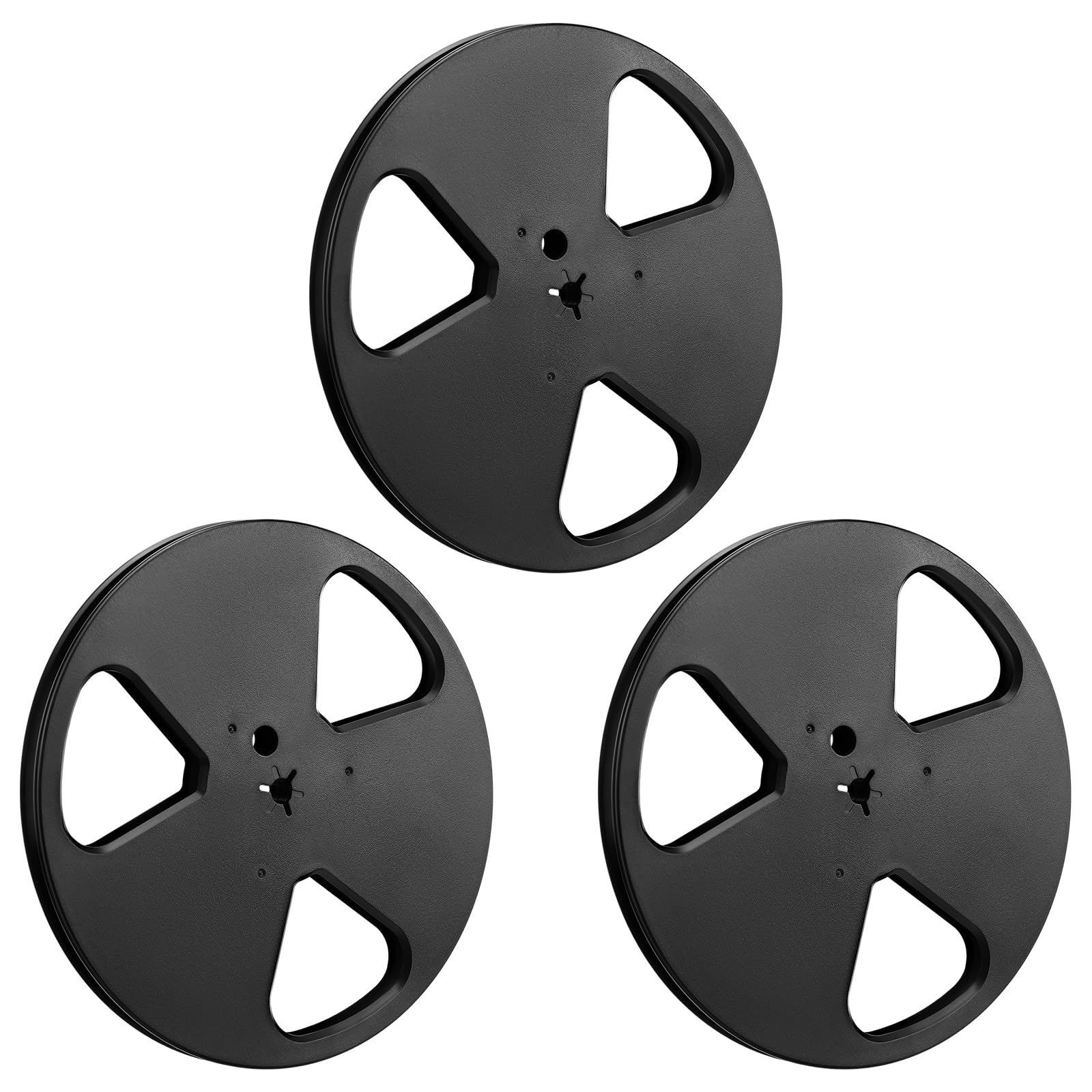 Photo 1 of Relaxweex 3 Pcs 7" x 1/4" Tape Recorder with Plastic Empty Tape Reels - Compatible with TEAC/ReVox Studer