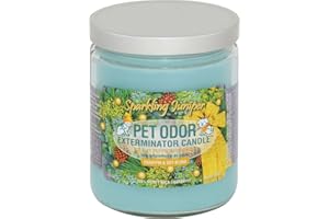 SPECIALTY PET PRODUCTS Pet Odor Exterminator Candle Sparkling Juniper 13oz