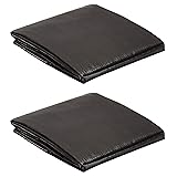 AmazonCommercial Heavy Duty Black Poly