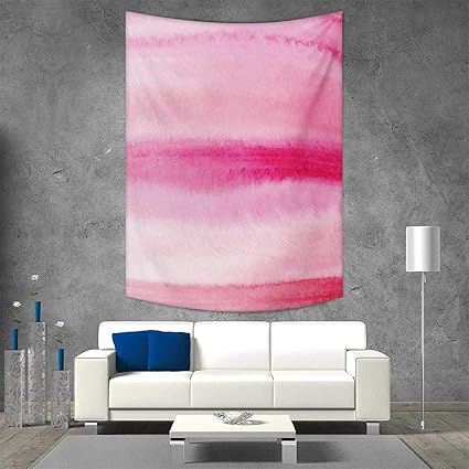 Amazon Com Smallbeefly Peach Wall Tapestry Hand Drawn