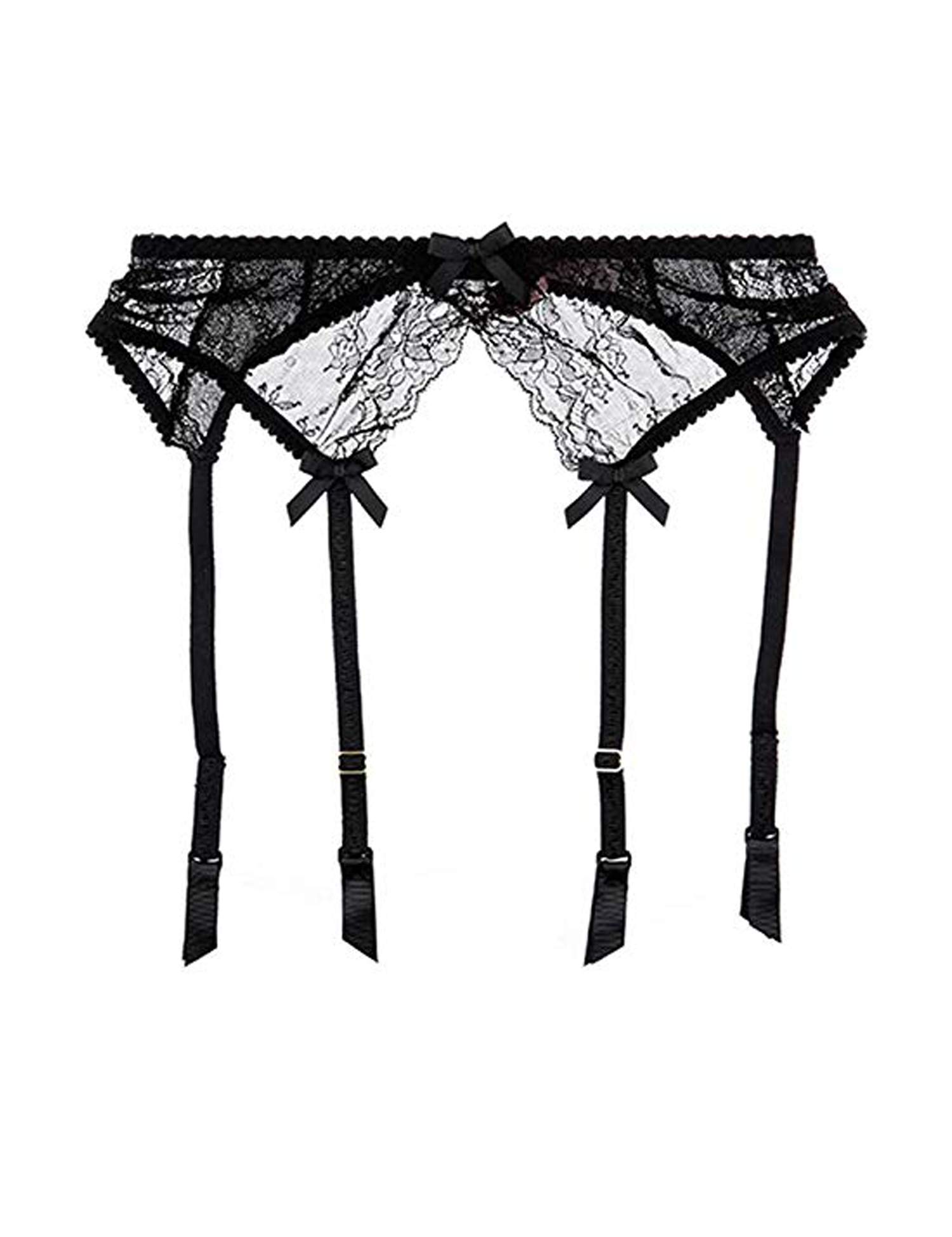 Adorelife Women\'s Lace Sexy Garter Belts Thigh High Stockings