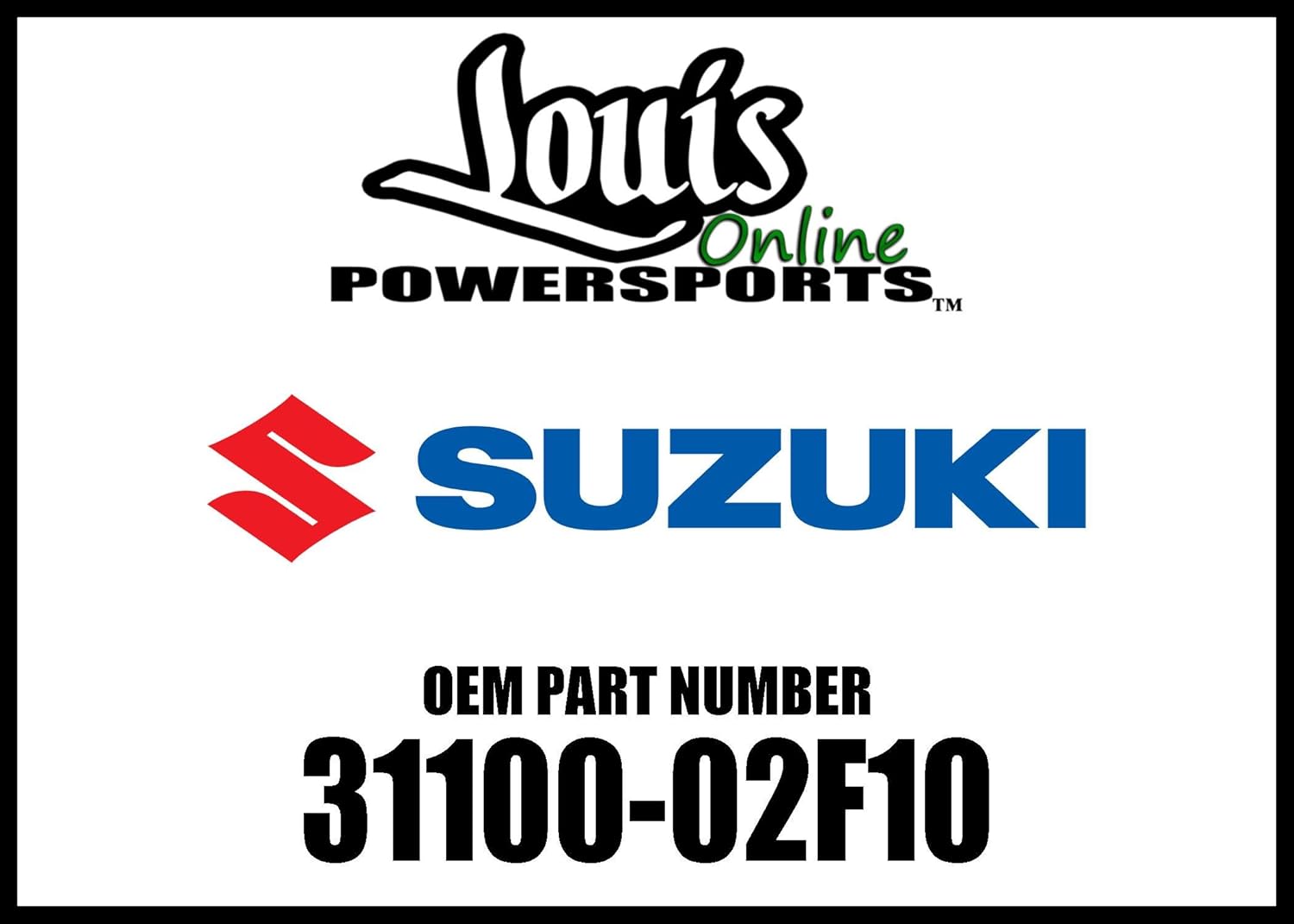 99 Suzuki TL 1000R 1000 R used Starter Electric Start Motor