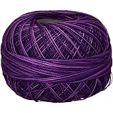 Lizbeth Size 80 HH80177 HH80 Cotton Thread 184 Yds 10G, Elderberry Jam