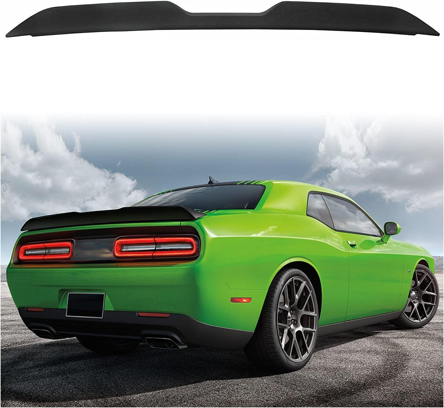 Mua Rear Spoiler Compatible with 2008-2017 Challenger Demon Style Rear ...