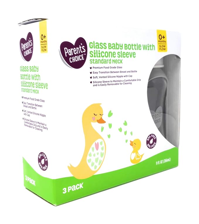 parents choice glass baby bottles