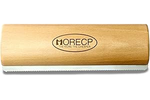MORECP 8 in Deshedding Grooming Tool for Horses, Dogs & Cats, Horses Brush Durable Curry Comb for All Hair Types,Pet Hair Removal Tool