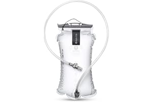 HydraPak Velocity (3L Hydration Reservoir) Ultralight Water Bladder, Self-Sealing Bite Valve, Leak Proof, Reversible, Dishwas