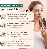 BIONOBLE Organic Argan Oil Hair Skin 100ml Morocco Cold Pressed view 3
