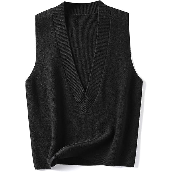 トップス SUBLATIONS LOW GAUGE KNIT V-NECK VEST 51uvswYMazL._SY350_QL65_.jpg