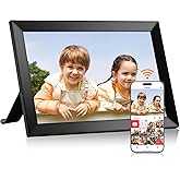 32GB Frameo 10.1 Inch Digital Picture Frame 1280x800 HD IPS | Digital Photo Frame Touch Screen Smart WiFi Auto-Rotate Wall Mount Gifts for Christmas Valentine Mother Father Day