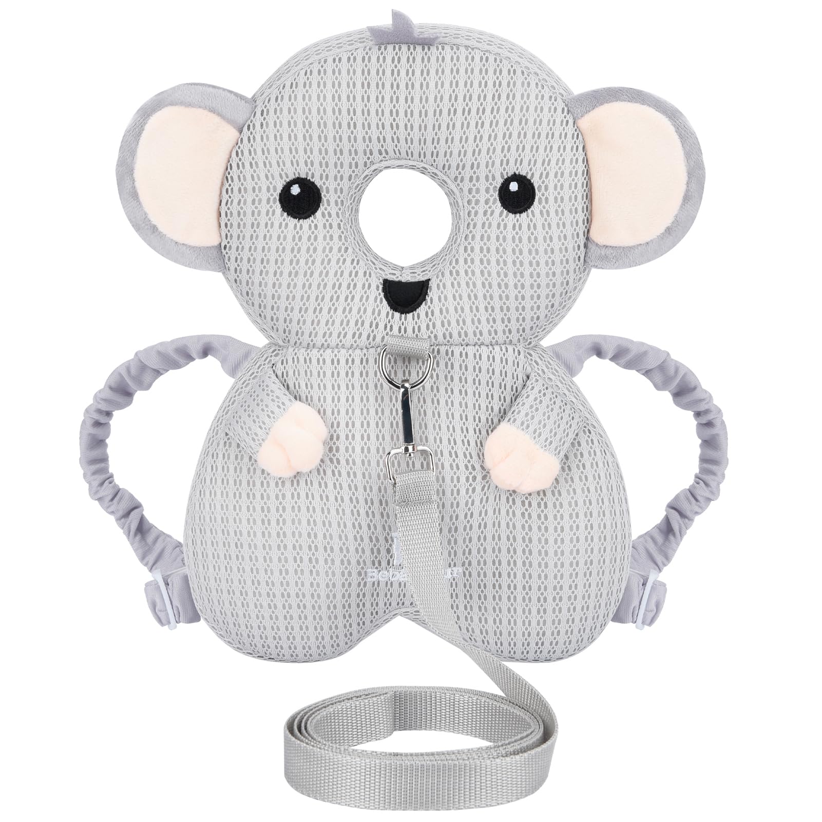 Bebamour Baby Walkers Protective Baby Sit Me Up Toddler Adjustable Baby Head Protection Safety Pad Backpack Wear for Crawling