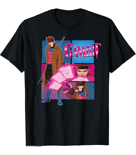 Amazon.com: Marvel X-Men Gambit Epic Neon 80's Style Retro