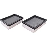 HIKIBEX 2PCS Dust Panel Filter 1037822 Compatible with Tennant/Nobles EZ Rider HP, 7080, 7100, 7300, 8300, M17, T16, T17
