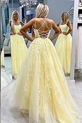 Chicbridal Lace Appliques Ball Gowns Spaghetti