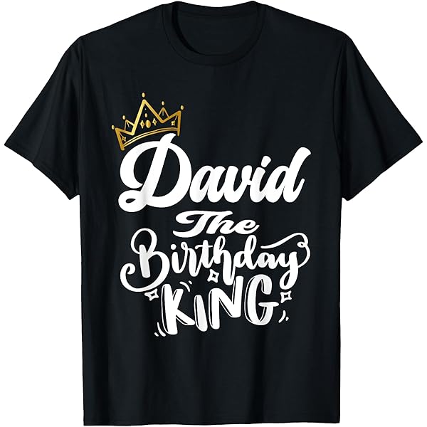 Amazon.com: Joshua The Birthday King Happy Birthday Shirt Men Boys