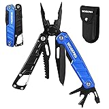 WORKPRO Multitool-11 in 1 Camping Tools with Mini