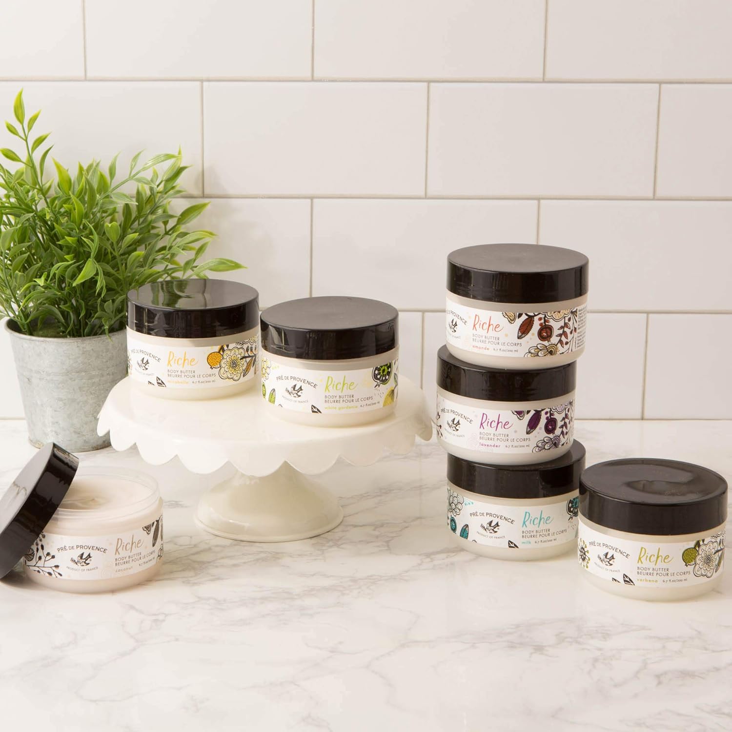 Pre de Provence Riche Collection Body Butter, Coconut, 200 ml, 1 Count: Beauty